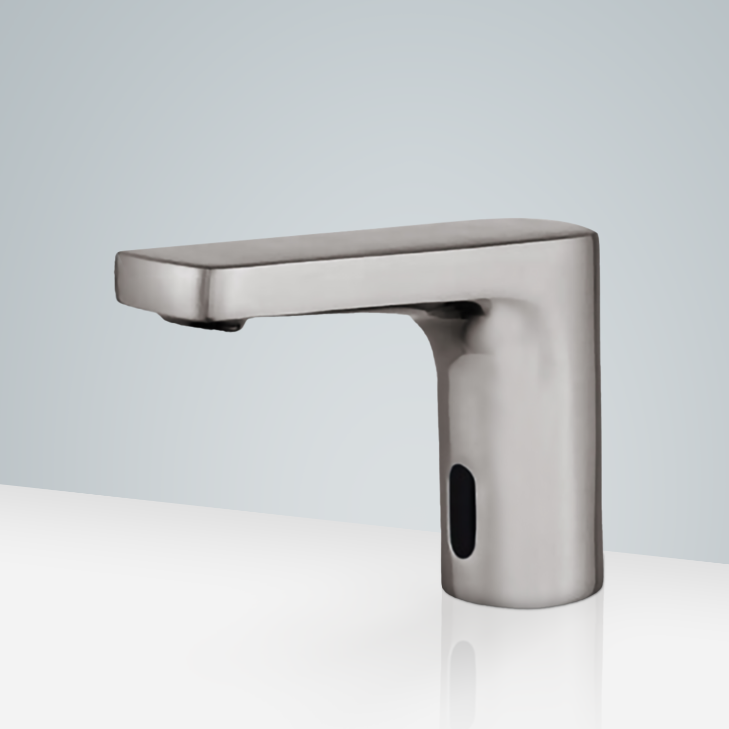 Fontana Commercial Brushed Nickel Touch Less Automatic Sensor Faucet